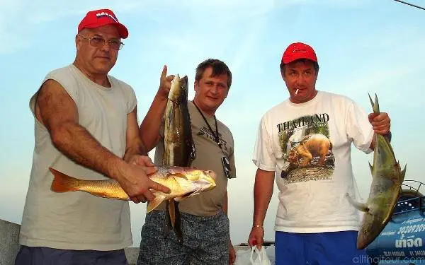Морская рыбалка в Паттайе